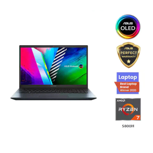 ASUS Vivobook Pro 15 OLED D3500QC-OLED007w AMD Ryzen 7 5800H RAM 16GB 512GB SSD NVIDIA GeForce RTX 3050 Graphics 15.6 FHD Win11 Quiet Blue